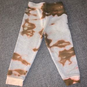 24 month bleach dyed sweat pants